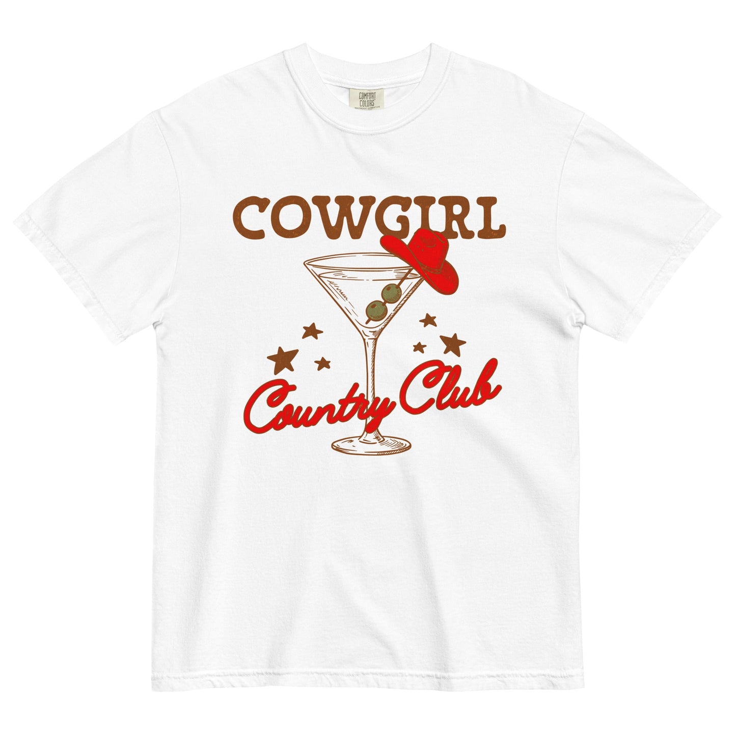 COWGIRL COUNTRY CLUB MARTINI TEE Cactus Bloom Co.