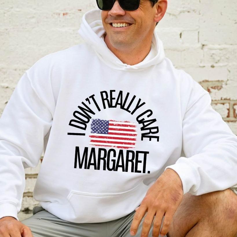 I DON'T REALLY CARE, MARGARET HOODIE - Cactus Bloom Co.