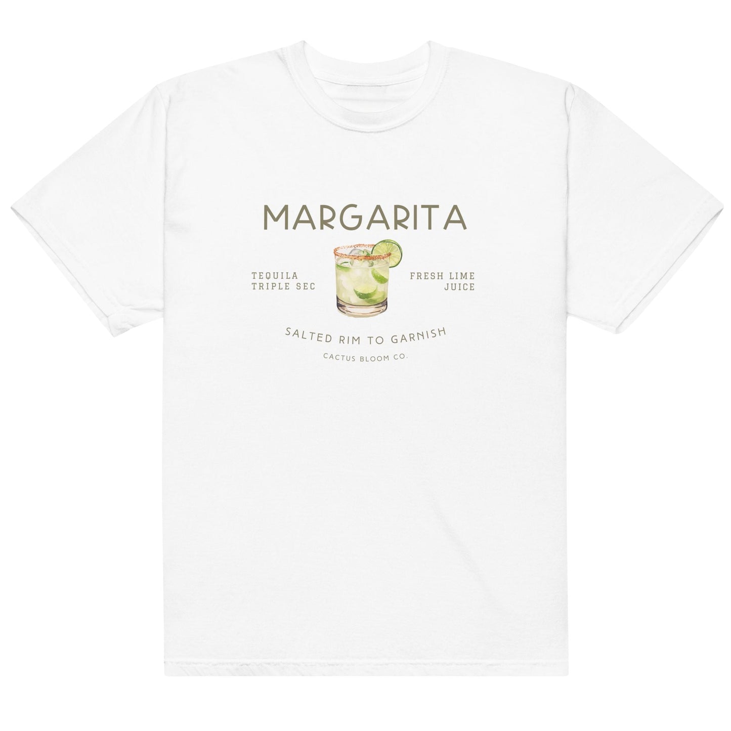 MARGARITA COCKTAIL RELAXED TEE - Cactus Bloom Co.