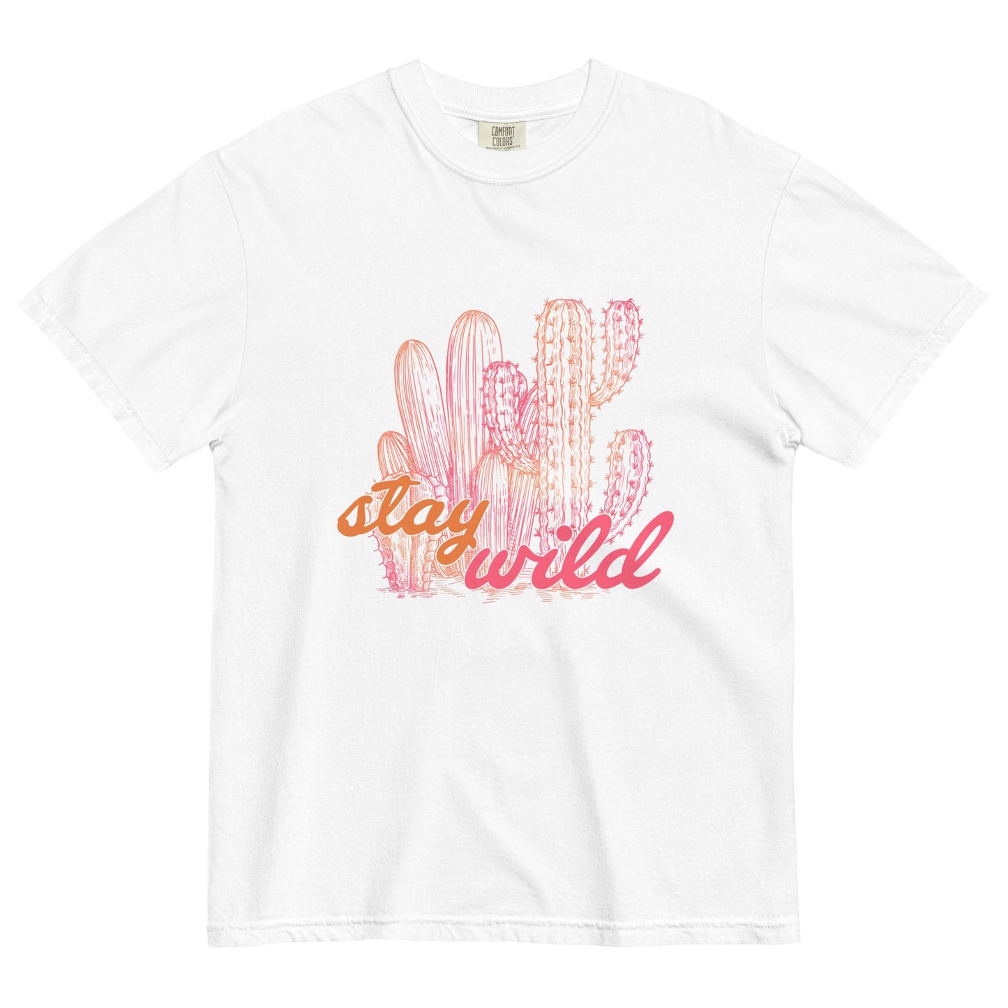 STAY WILD WESTERN TEE Cactus Bloom Co.
