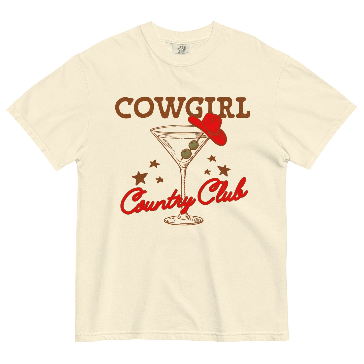 COWGIRL COUNTRY CLUB MARTINI TEE Cactus Bloom Co.