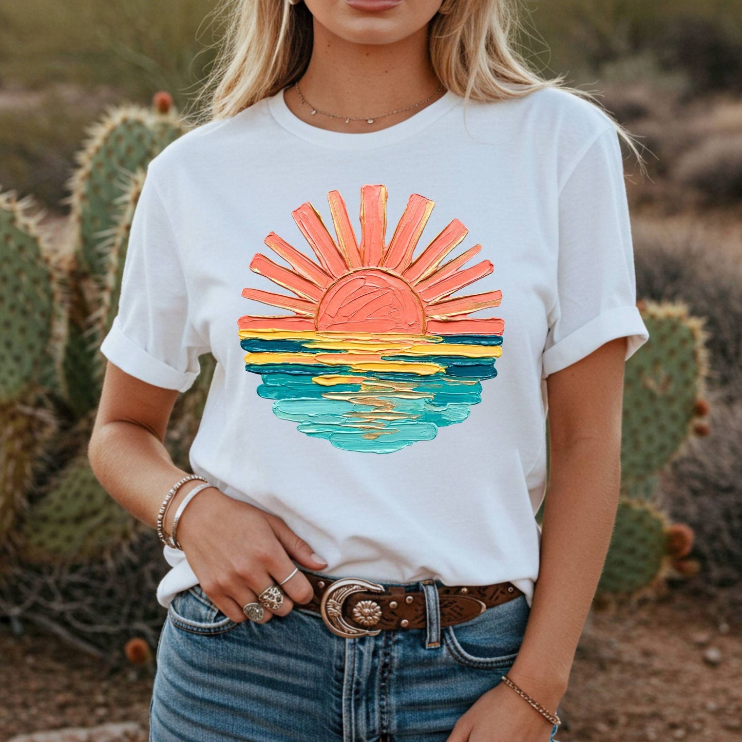 ENDLESS SUNSET TEE Cactus Bloom Co.