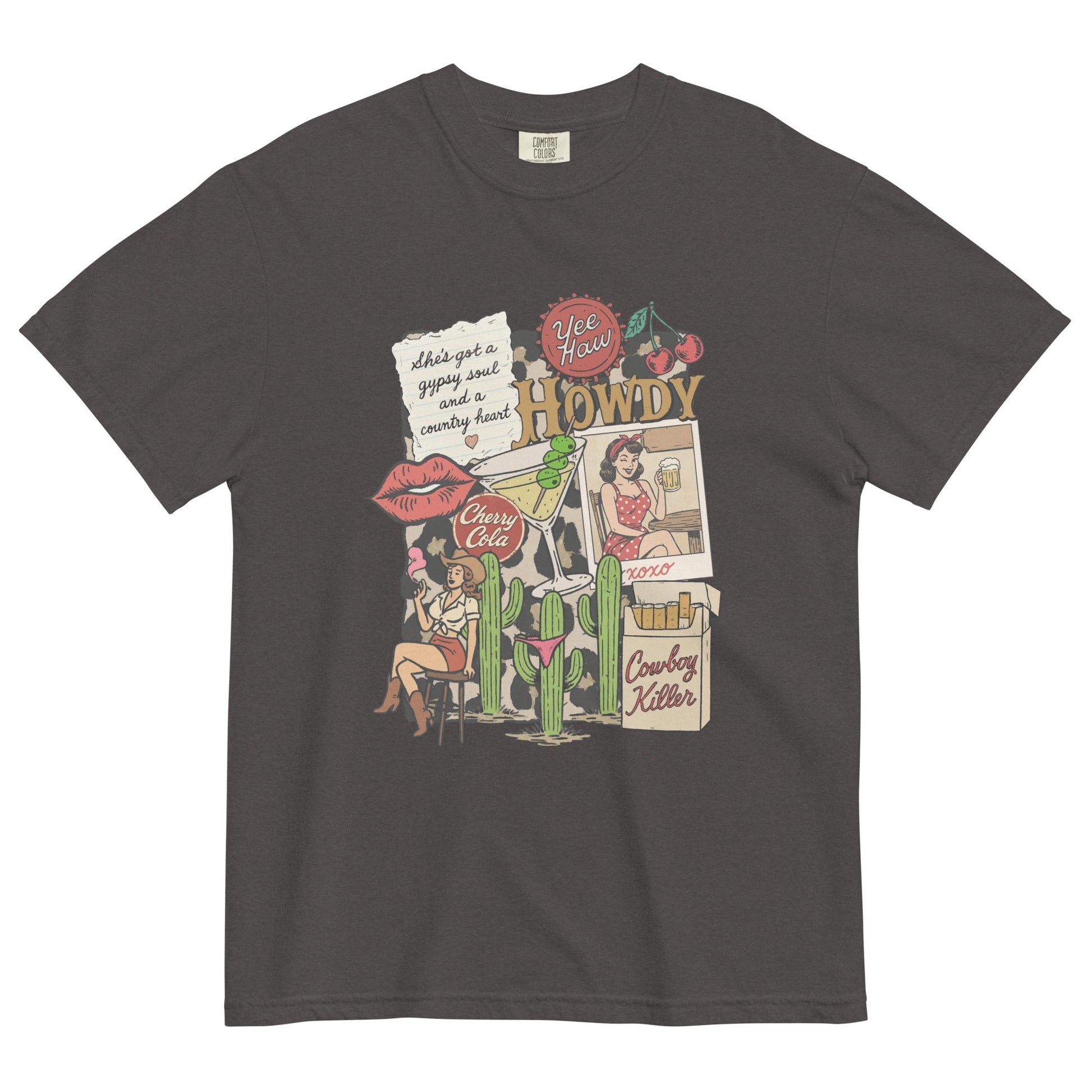 HOWDY COWGIRL TEE Cactus Bloom Co.