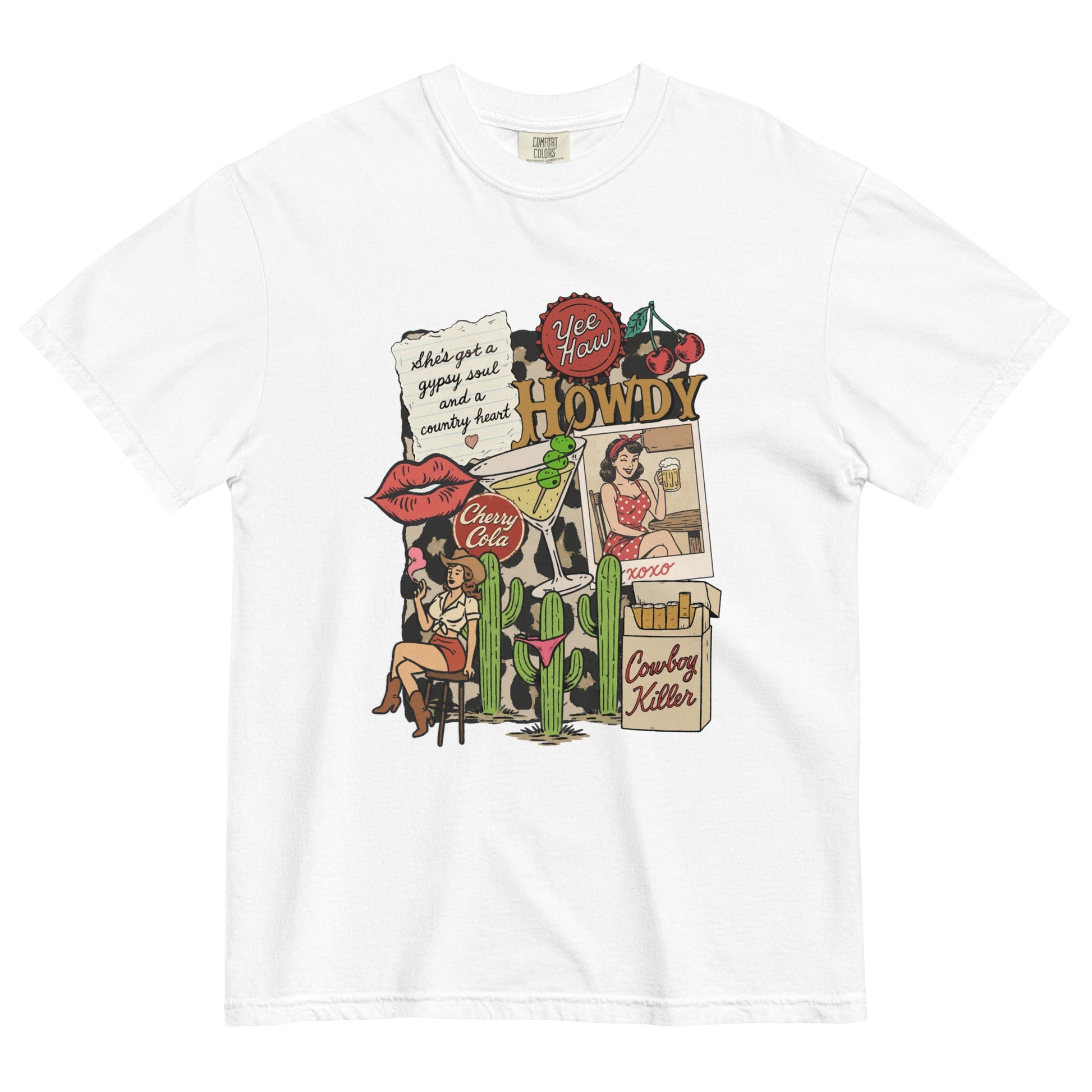 HOWDY COWGIRL TEE Cactus Bloom Co.