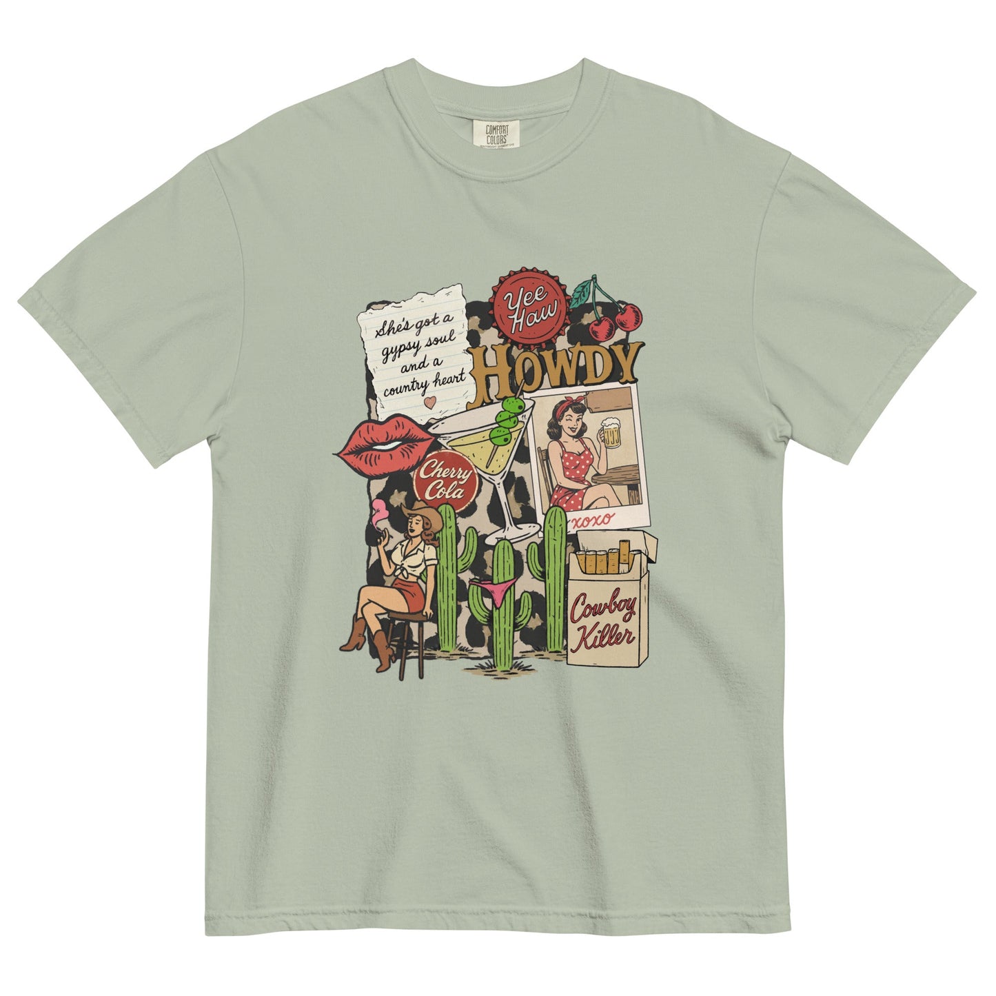 HOWDY COWGIRL TEE Cactus Bloom Co.