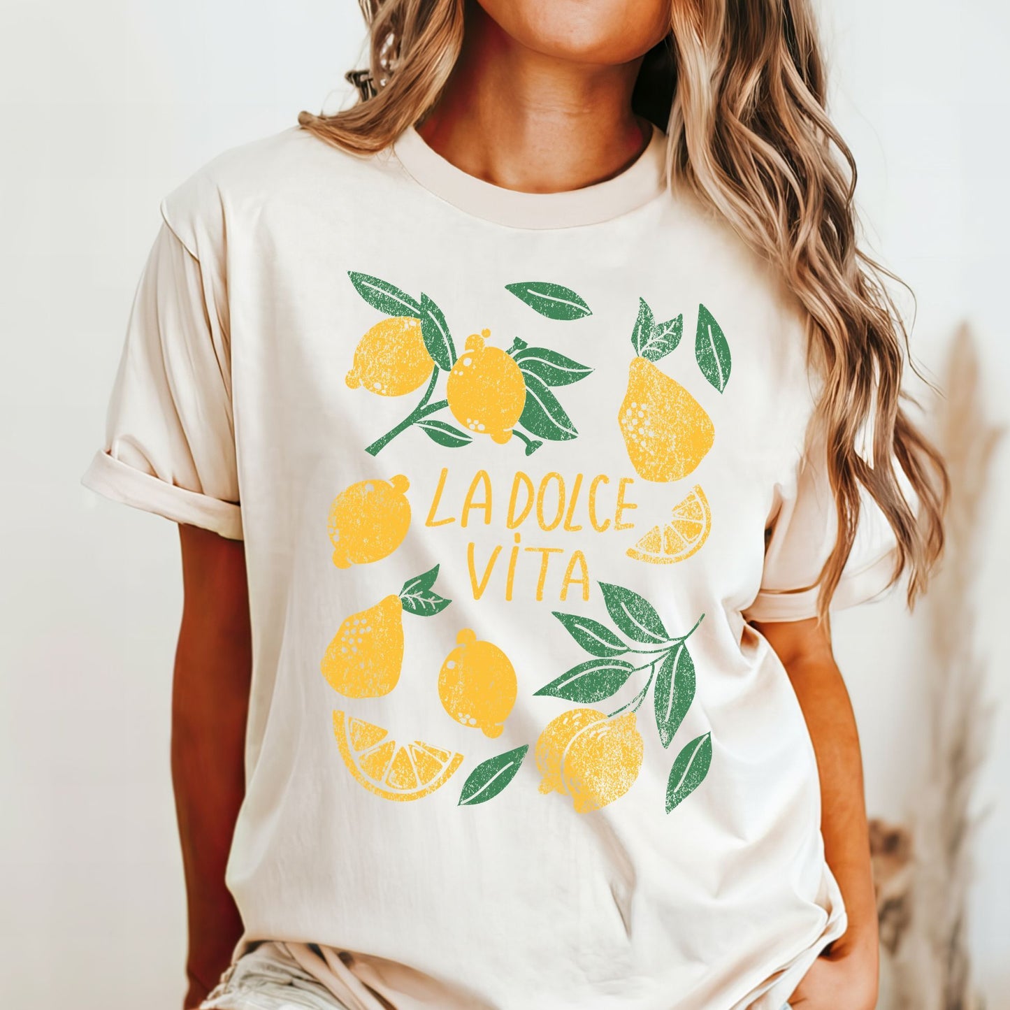 LA DOLCE VITA LEMONS TEE Cactus Bloom Co.