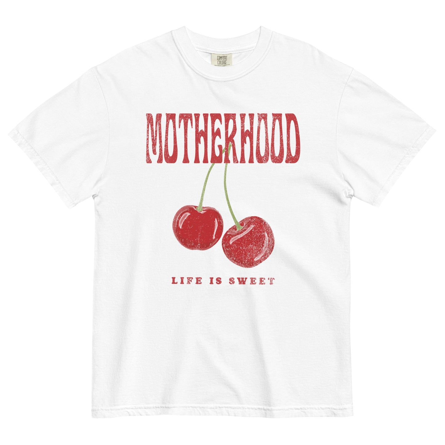 MOTHERHOOD CHERRIES TEE Cactus Bloom Co.