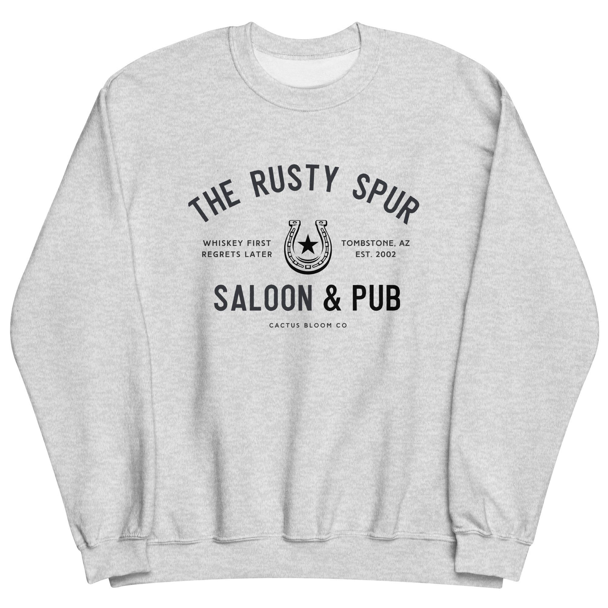 RUSTY SPUR SALOON & BAR SWEATSHIRT - Cactus Bloom Co.
