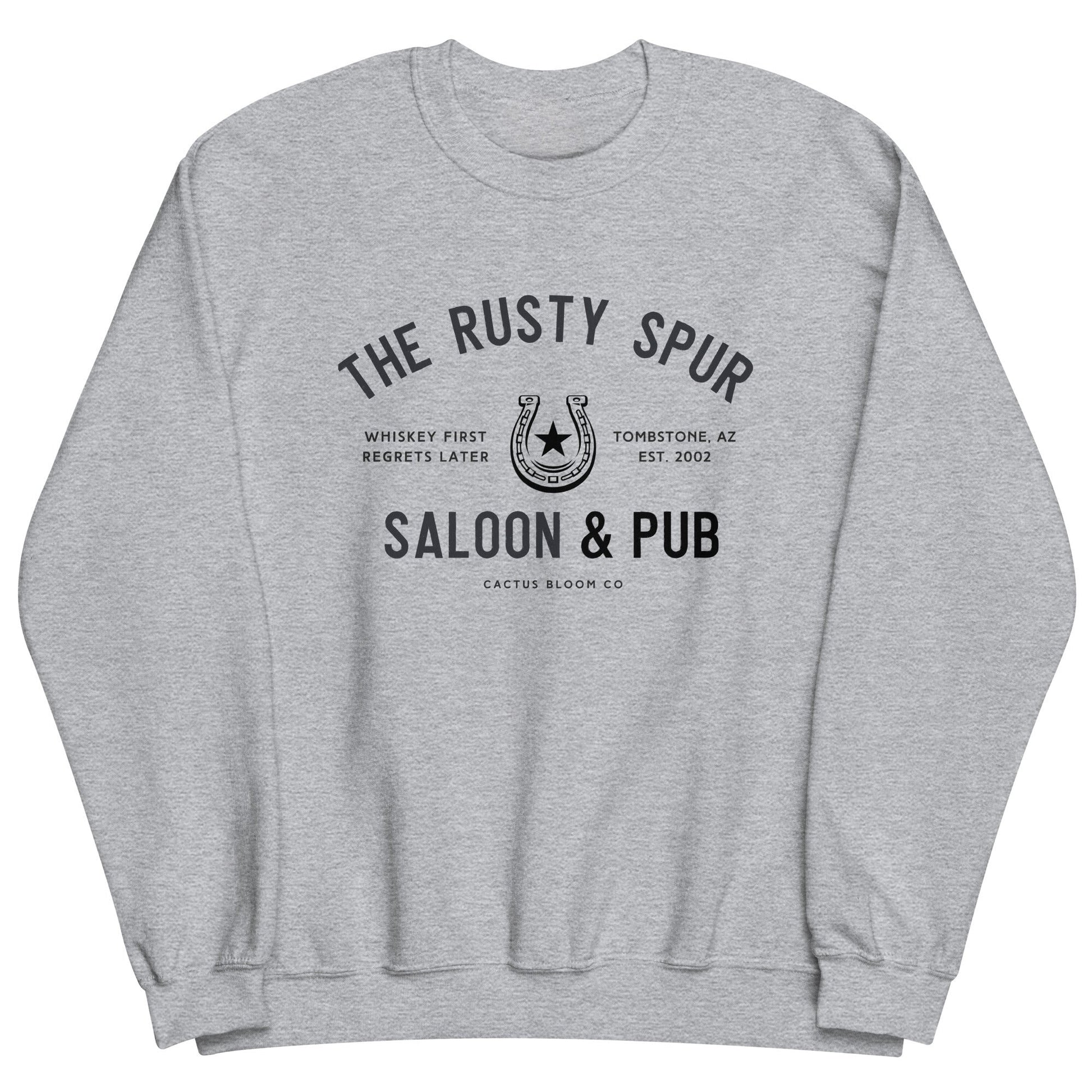 RUSTY SPUR SALOON & BAR SWEATSHIRT - Cactus Bloom Co.