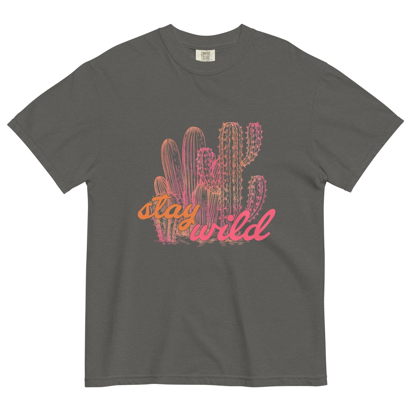 STAY WILD WESTERN TEE Cactus Bloom Co.