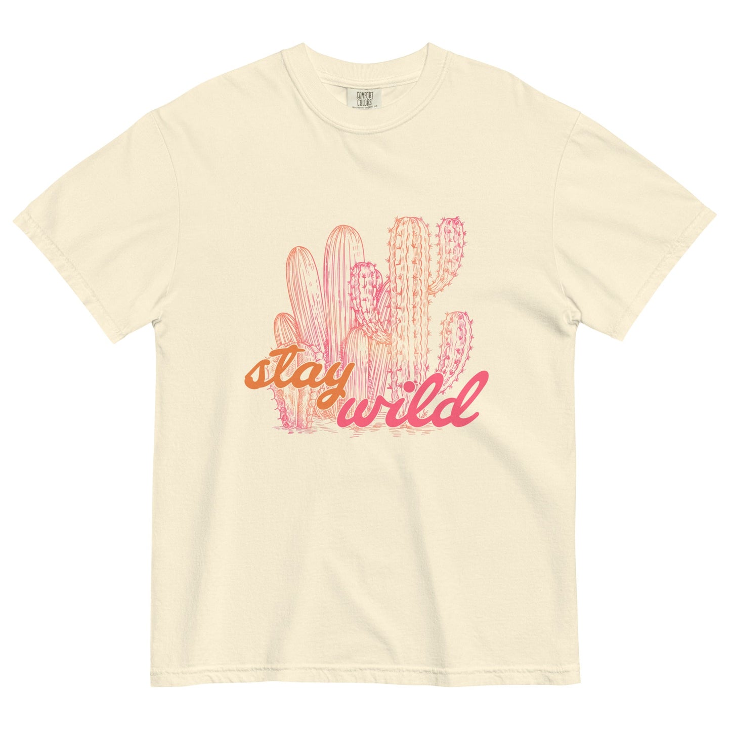STAY WILD WESTERN TEE Cactus Bloom Co.