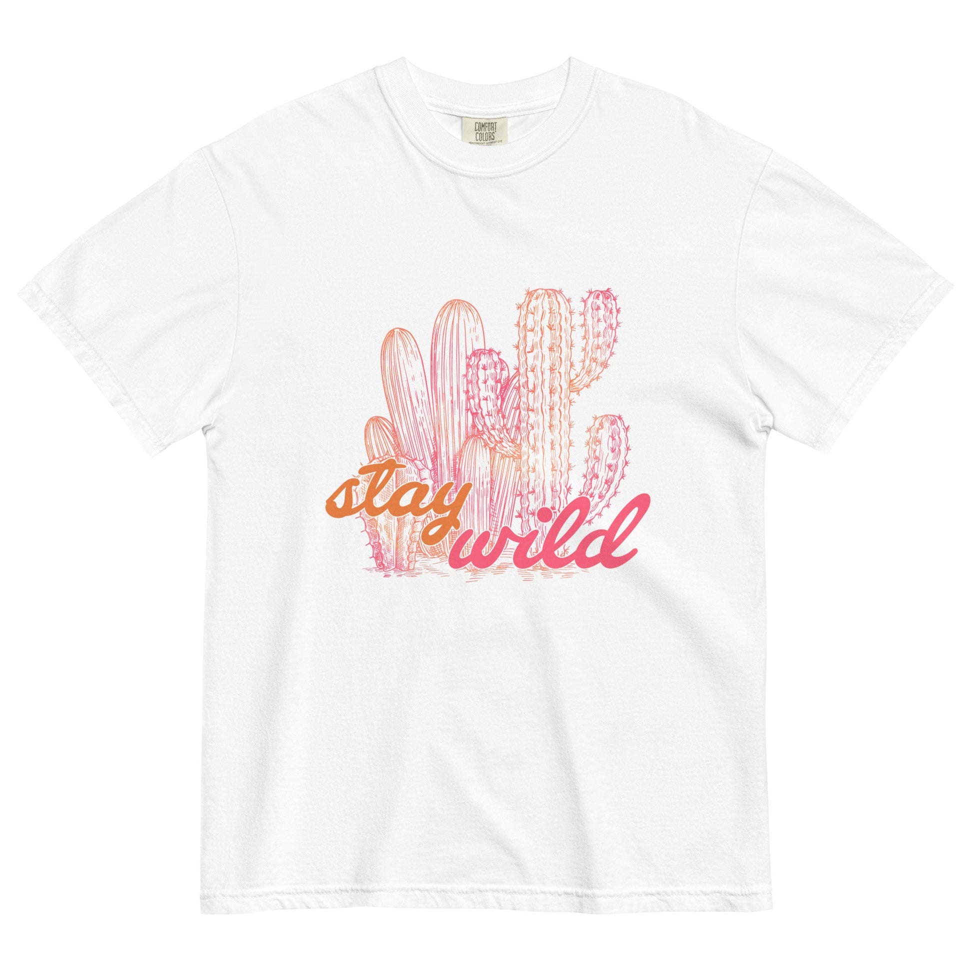 STAY WILD WESTERN TEE Cactus Bloom Co.